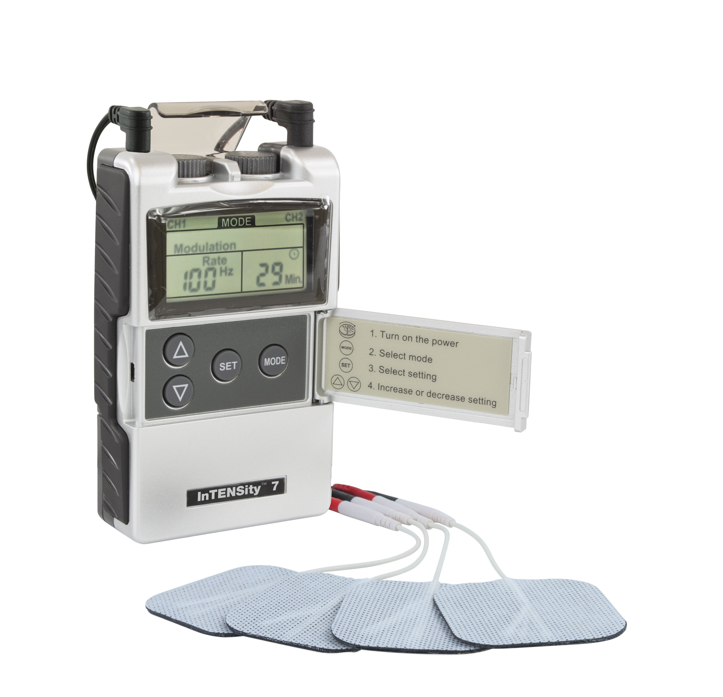 เครื่องกระตุ้นไฟฟ้าแบบพกพา TENS Intensity 7