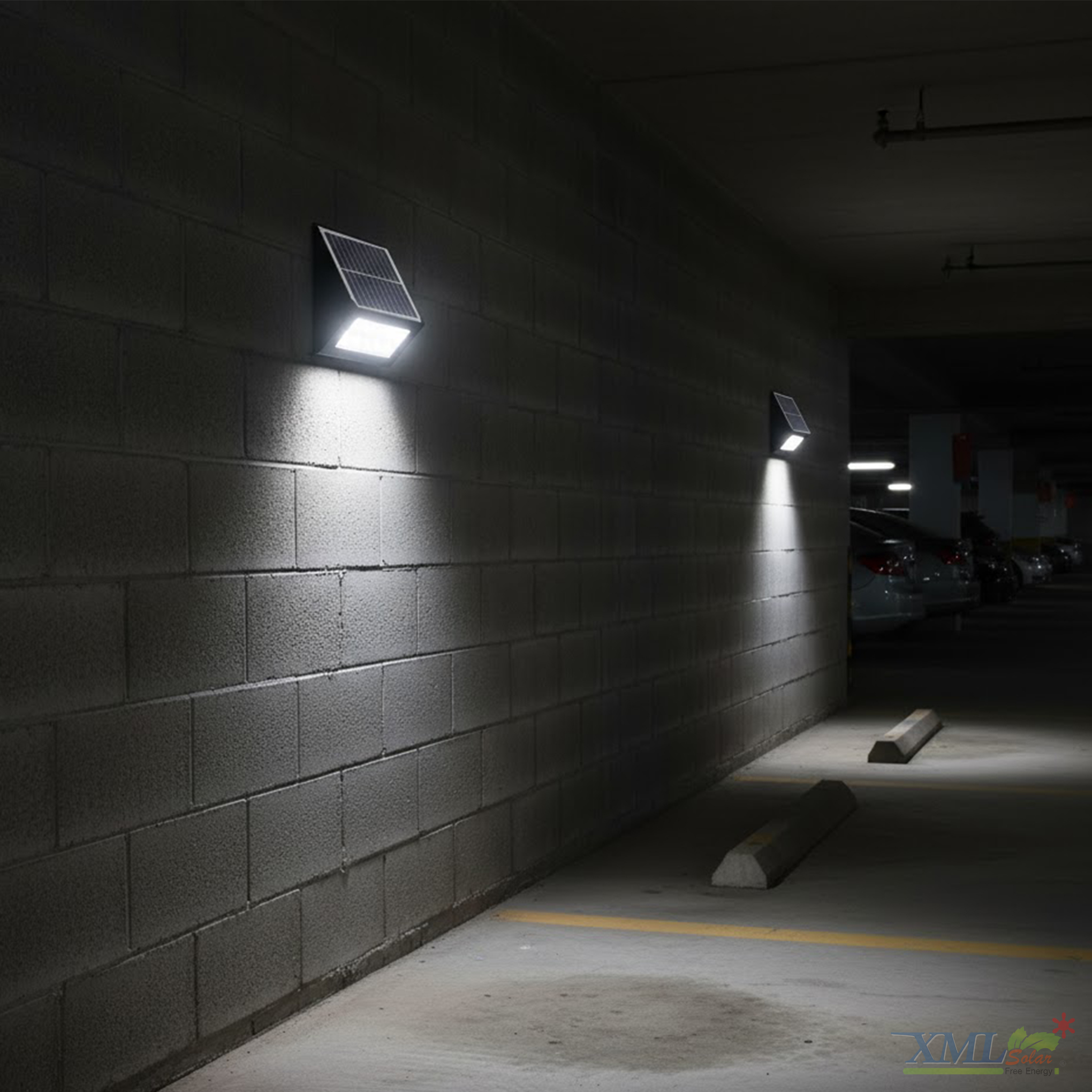 ไฟผนังโซล่าเซลล์ ทรงสามเหลี่ยม รุ่น LSXML-245