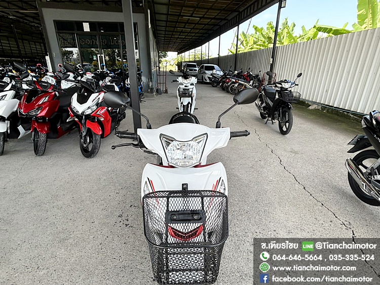 FINN ปี66 วิ่งเพียง 6000 กิโล เครื่องเดิมๆ ใช้งานทนทาน เครื่องแน่น ศูนย์ดี ชุดสีสวย ประหยัด ขับขี่นิ่มๆ ราคา 39,900