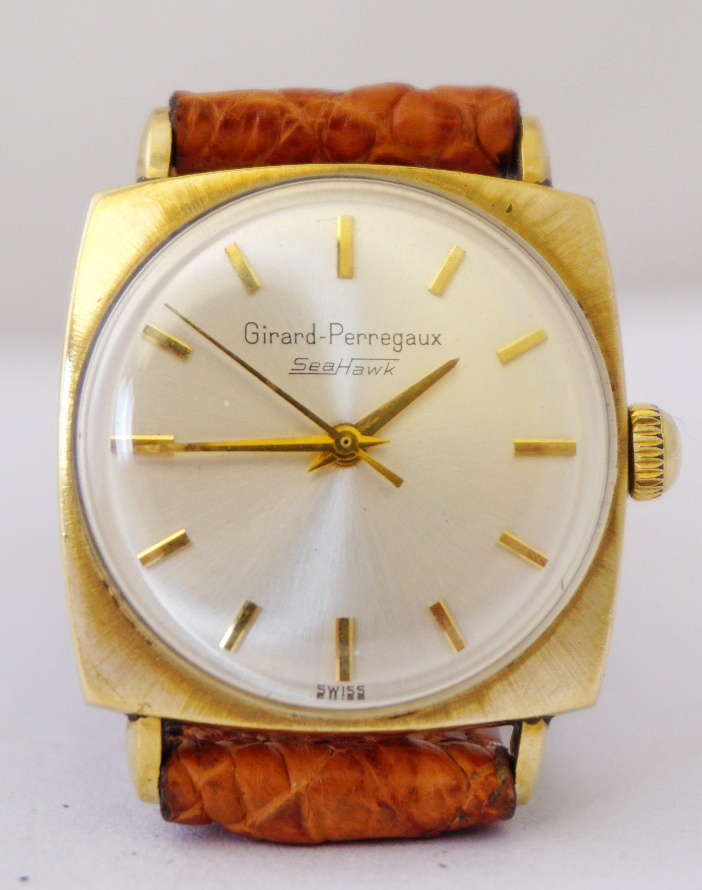 นาฬิกาเก่า Girard Perregaux ไขลาน
