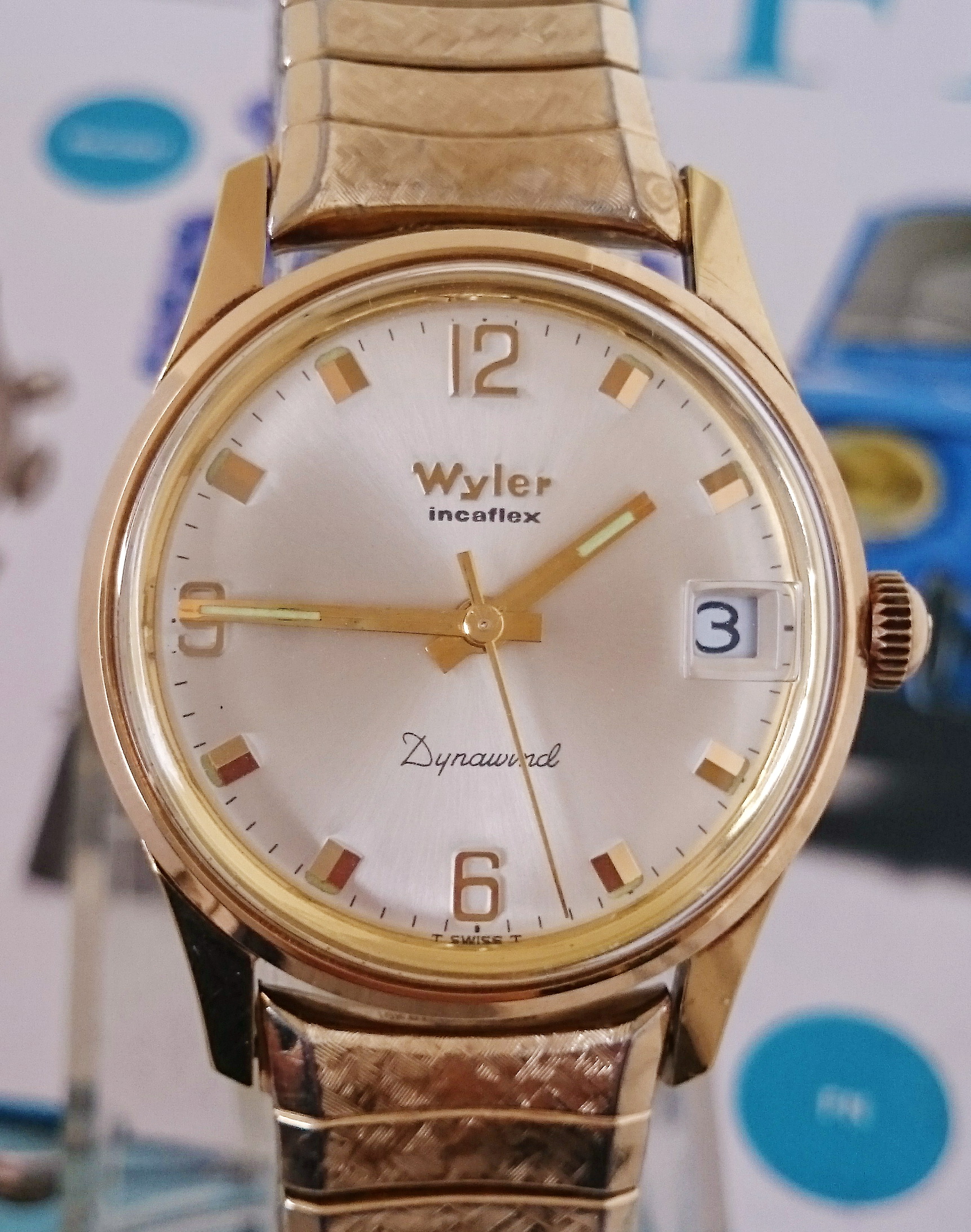 นาฬิกาเก่า WYLER ออโตเมติก