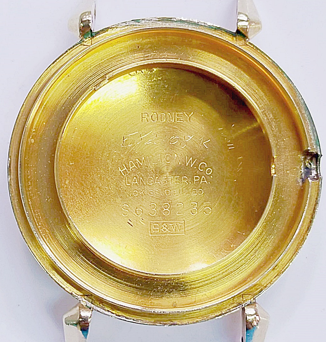 นาฬิกาเก่า HAMILTON ไขลาน