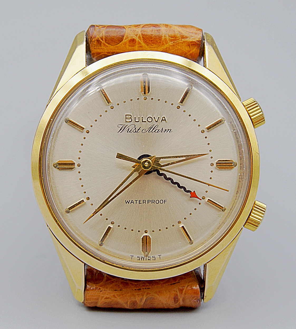 นาฬิกาเก่า BULOVA WRIST ALARM ไขลาน