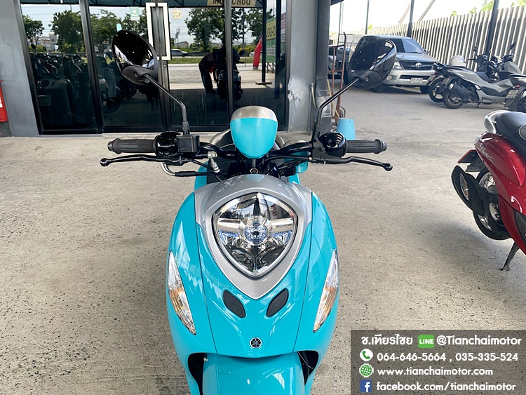 ★ดาวน์7,500★FINO ปี65 สีเขียวมิ้น ชุดสีสวยเป๊ะ วิ่งเพียง 4000 กิโล เหมือนรถใหม่มาก เครื่องเดิมแน่น ประหยัดน้ำมัน ราคา 41,900