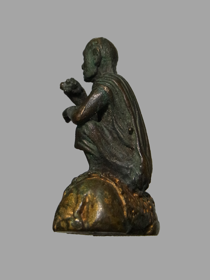 รูปหล่อนั่งหมู หลวงพ่อคูณ วัดบ้านไร่ ปี2538