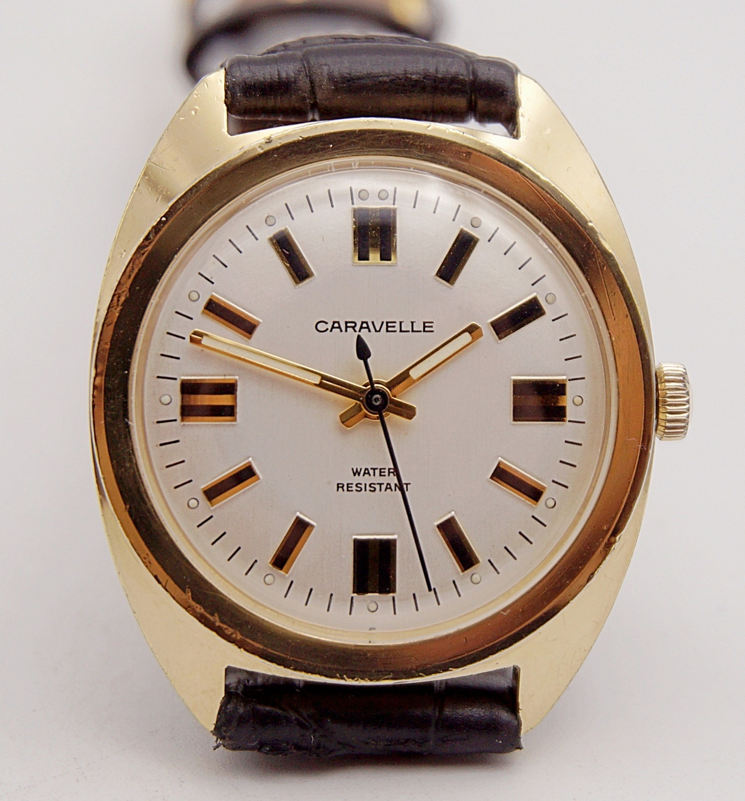 นาฬิกาเก่า CARAVELLE ไขลาน
