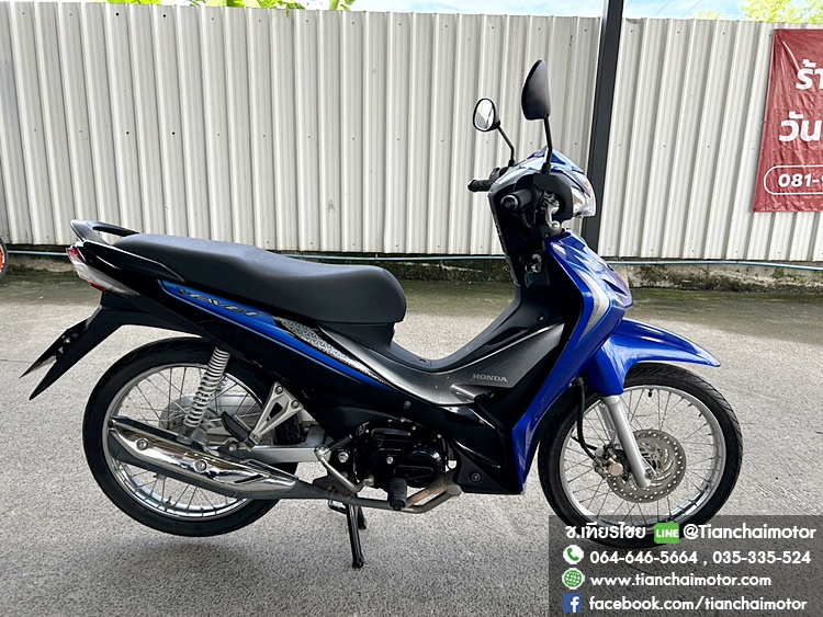 WAVE110I ปี66 สีน้ำเงิน ชุดสีสวยรอบคัน เครื่องเดิมๆ ศูนย์ดี เครื่องแน่น ขับขี่นิ่มๆ ประหยัด ใช้งานทนทาน ราคา 38,900