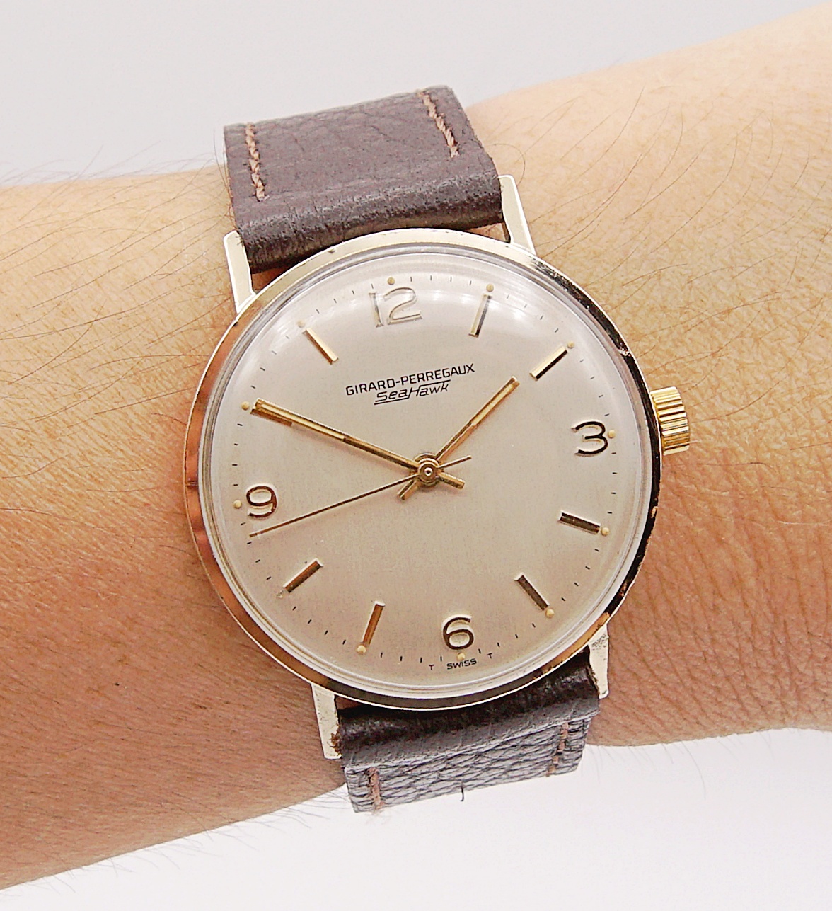 นาฬิกาเก่า GIRARD PERREGAUX ไขลาน