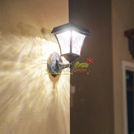 โคมไฟกิ่งโซล่าเซลล์ รุ่นใหม่ ทรงสี่เหลี่ยม ระบบสัมผัส (เเสง : เหลืองวอมไวท์)