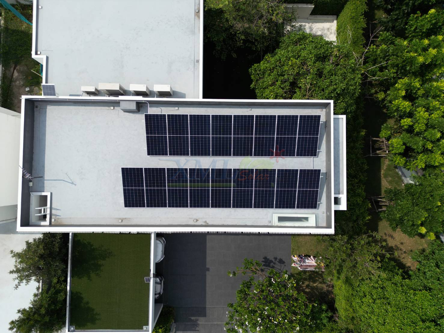ระบบโซล่าเซลล์ติดหลังคา Enphase Solar Rooftop ขนาด 100.40 KW (ON-GRID) 3 Phase พร้อมติดตั้ง