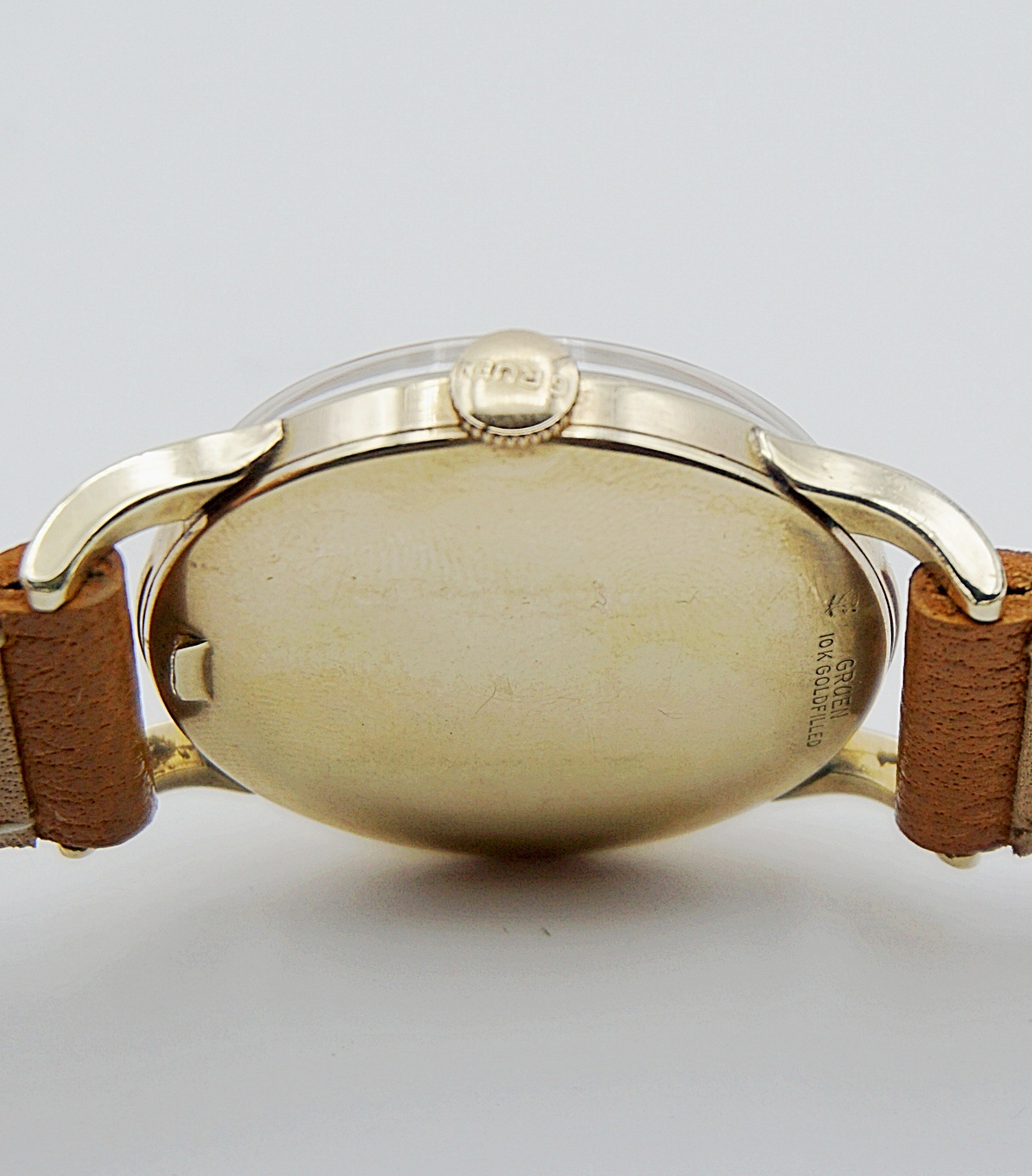 นาฬิกาเก่า GRUEN PAN AM ไขลาน