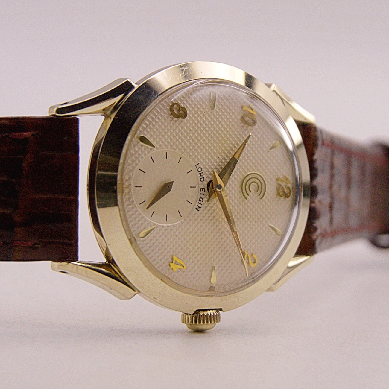นาฬิกาเก่า LORD ELGIN ไขลานสองเข็มครึ่ง