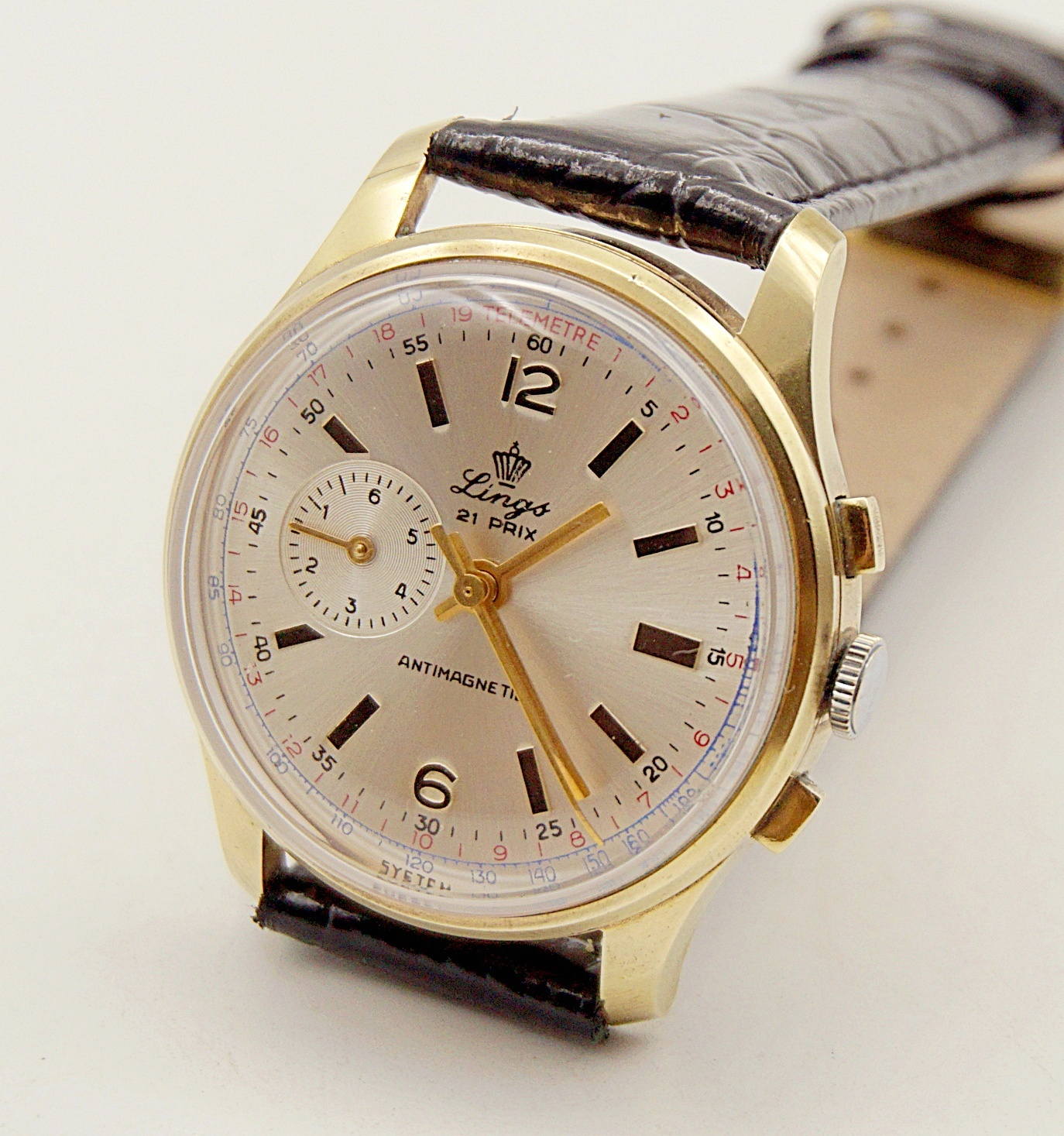 นาฬิกาเก่า LINGS ไขลาน