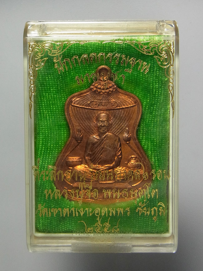 เหรียญปักกลดกรรมฐาน หลวงปู่จื่อ ปี2558