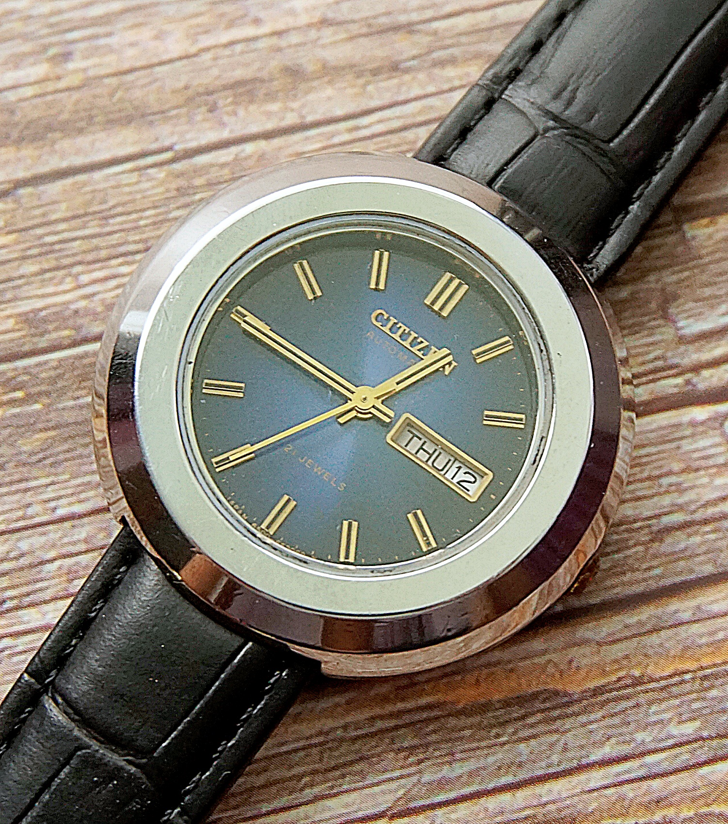 นาฬิกาเก่า CITIZEN ออโตเมติก