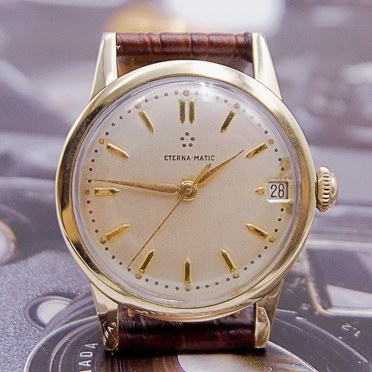 นาฬิกาเก่า ETERNA ออโตเมติก