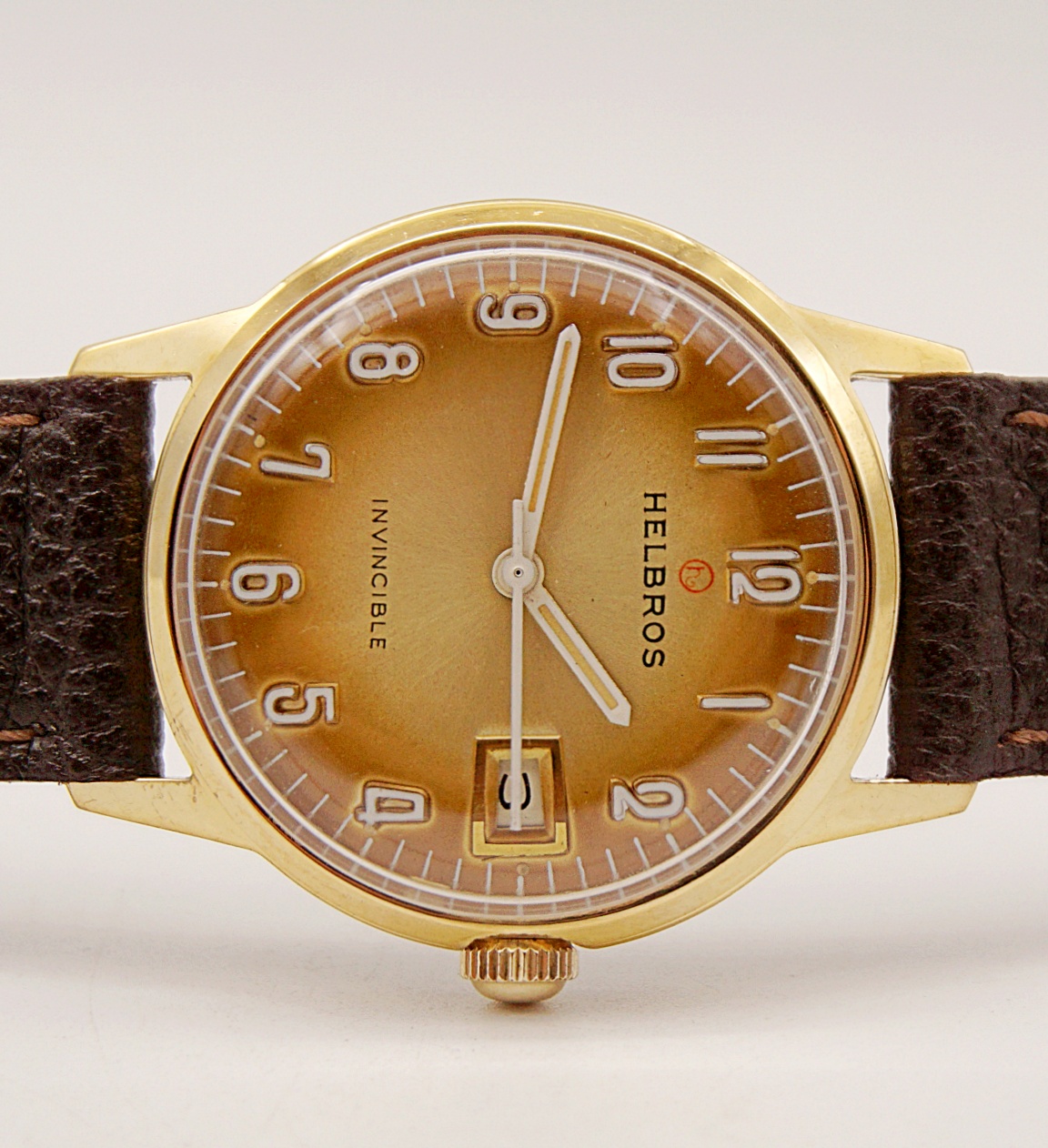 นาฬิกาเก่า HELBROS ไขลาน