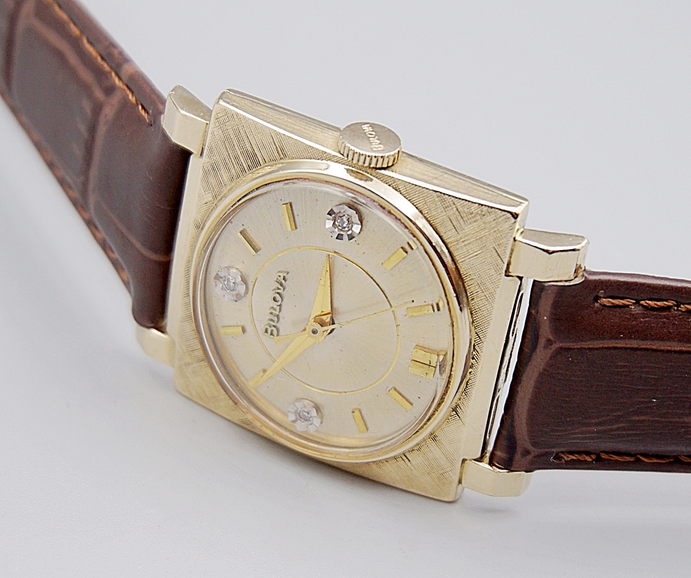 นาฬิกาเก่า BULOVA ไขลาน