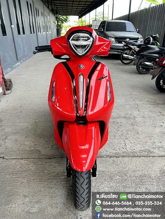 ★ฟรีดาวน์★GRAND FILANO ปี67 วิ่งเพียง 6000 กิโล สภาพเหมือรถใหม่ เครื่องเดิมแน่น เครื่องดี ศูนย์ดี ราคา 57,500