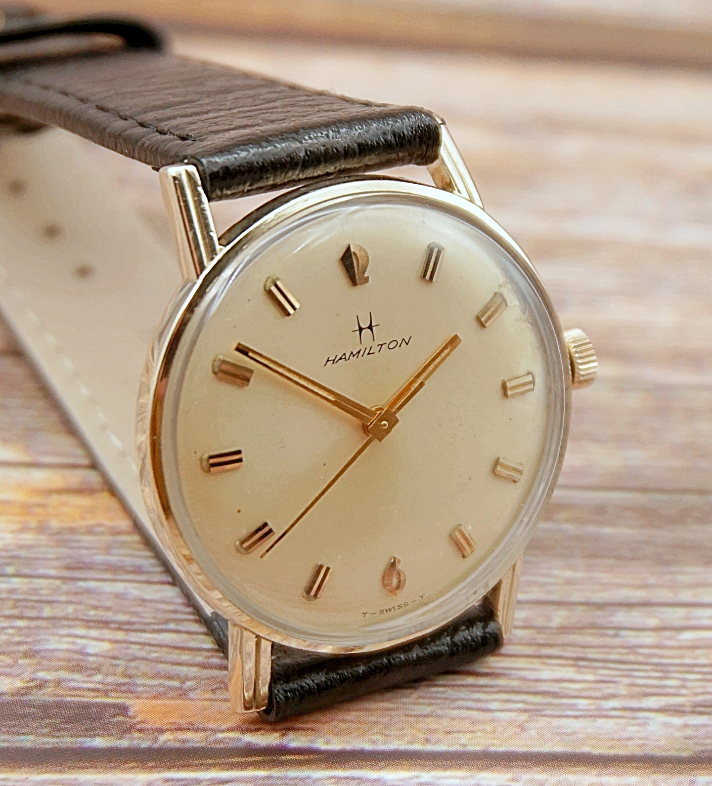 นาฬิกาเก่า HAMILTON ไขลาน