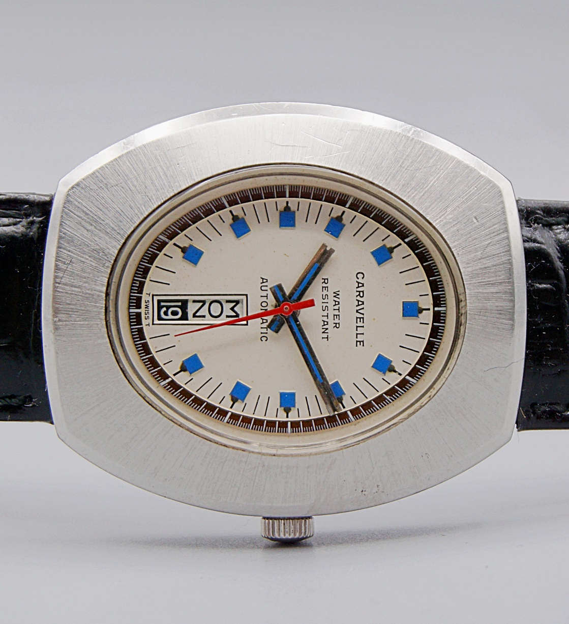 นาฬิกาเก่า CARAVELLE ออโตเมติก