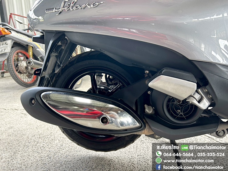 GRAND FILANO ปี67 ABS กุญแจรีโมท เครื่องเดิมแน่น ชุดสีสวยเป๊ะ หรูหรา ศูนย์ดี ประหยัด เครื่องดีเยี่ยม ราคา 59,900