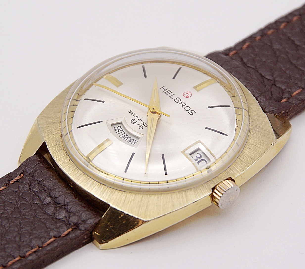 นาฬิกาเก่า HELBROS ออโตเมติก