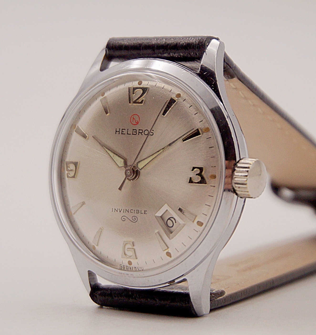 นาฬิกาเก่า HELBROS ไขลาน