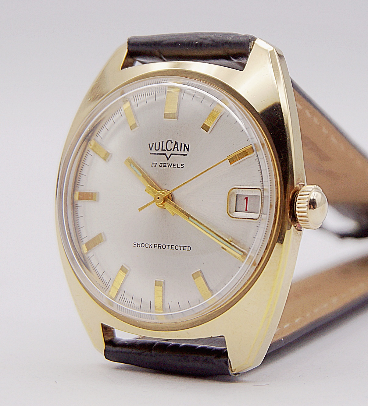 นาฬิกาเก่า VULCAIN ไขลาน