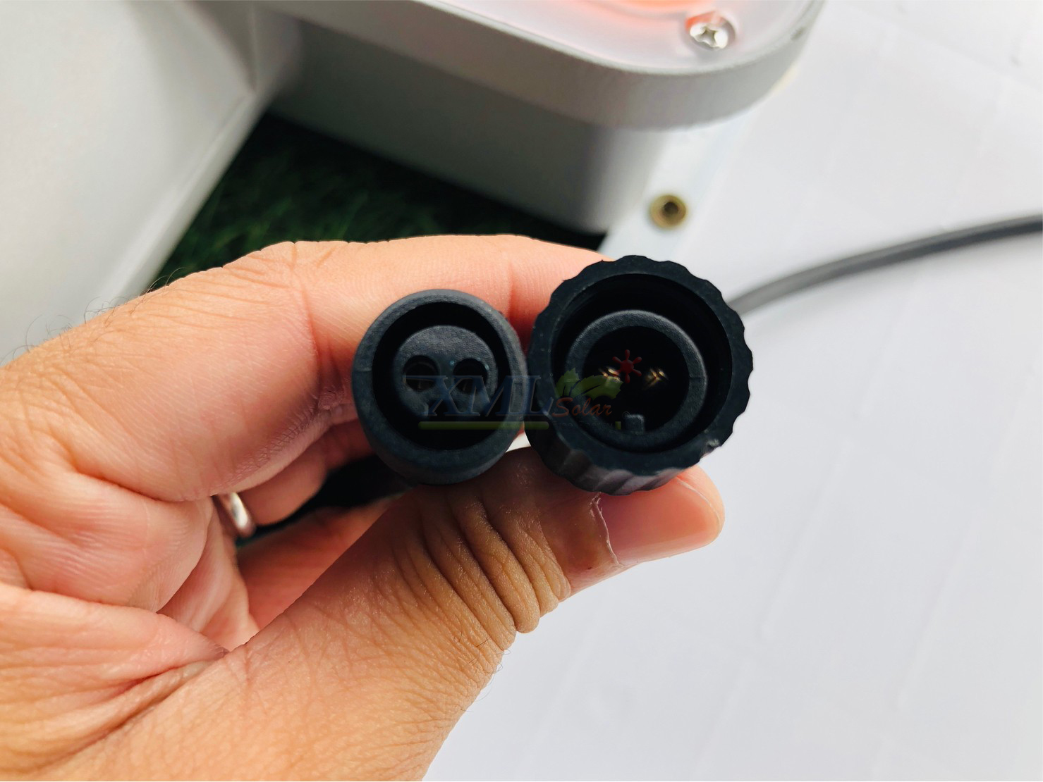 โคมไฟถนนโซล่าเซลล์ 600W รุ่น MD-SLT30-600W (แสง : ขาว)