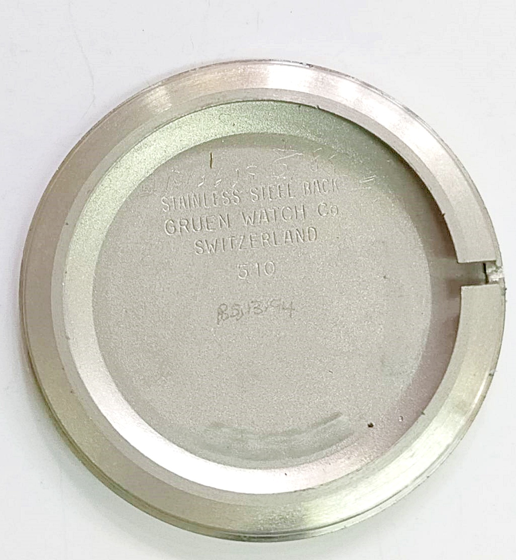 นาฬิกาเก่า GRUEN ไขลานสองเข็มครึ่ง