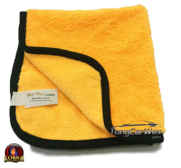 COBRA Gold Plush Microfiber Towel