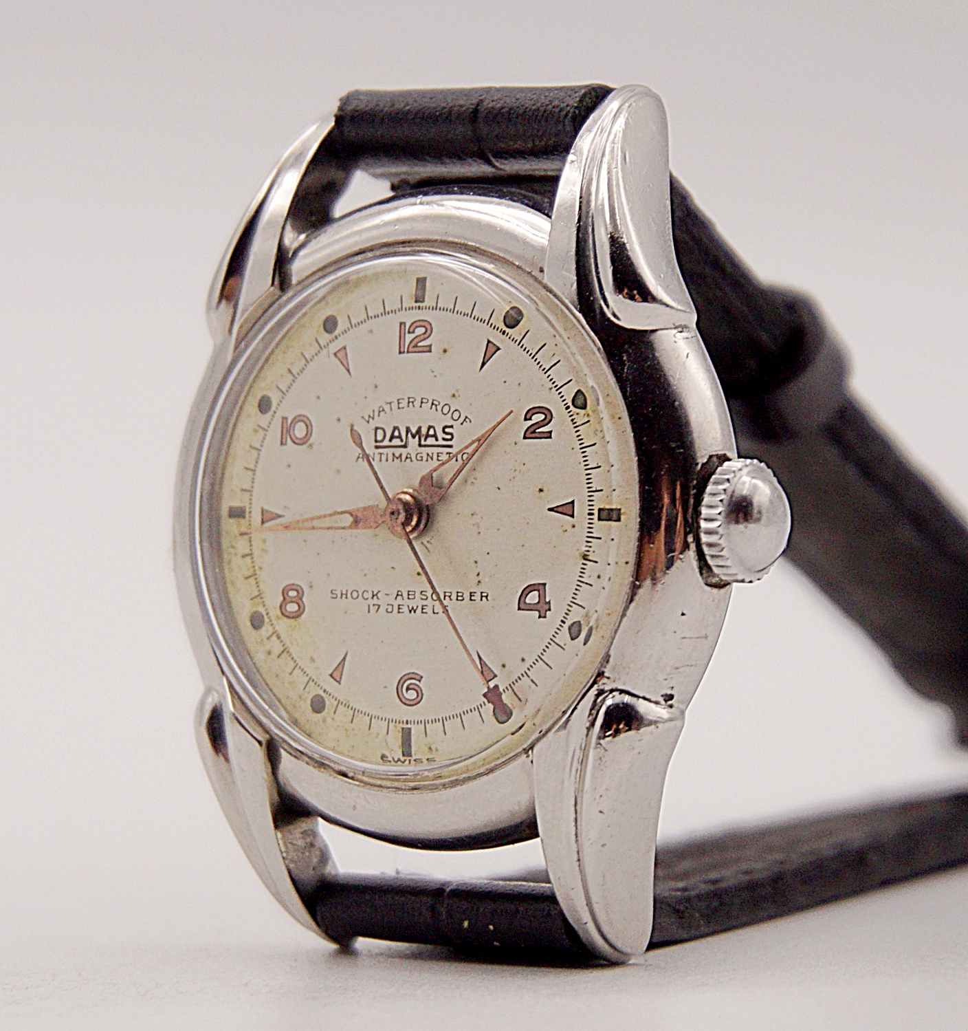 นาฬิกาเก่า DAMAS ไขลาน