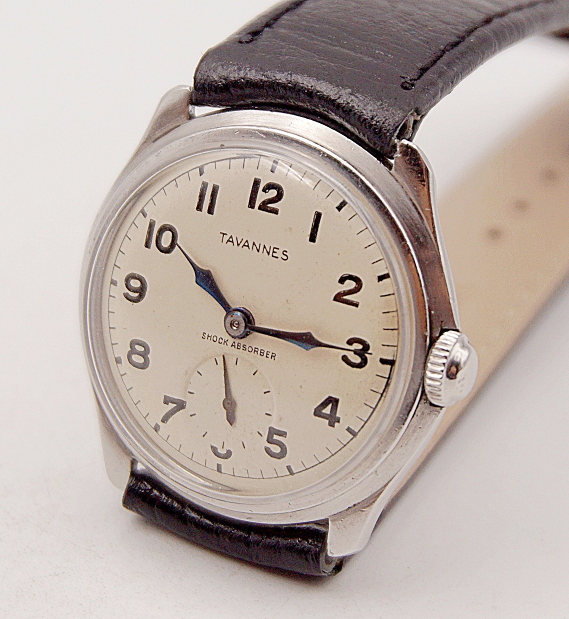 นาฬิกาเก่า TAVANNES ไขลานสองเข็มครึ่ง