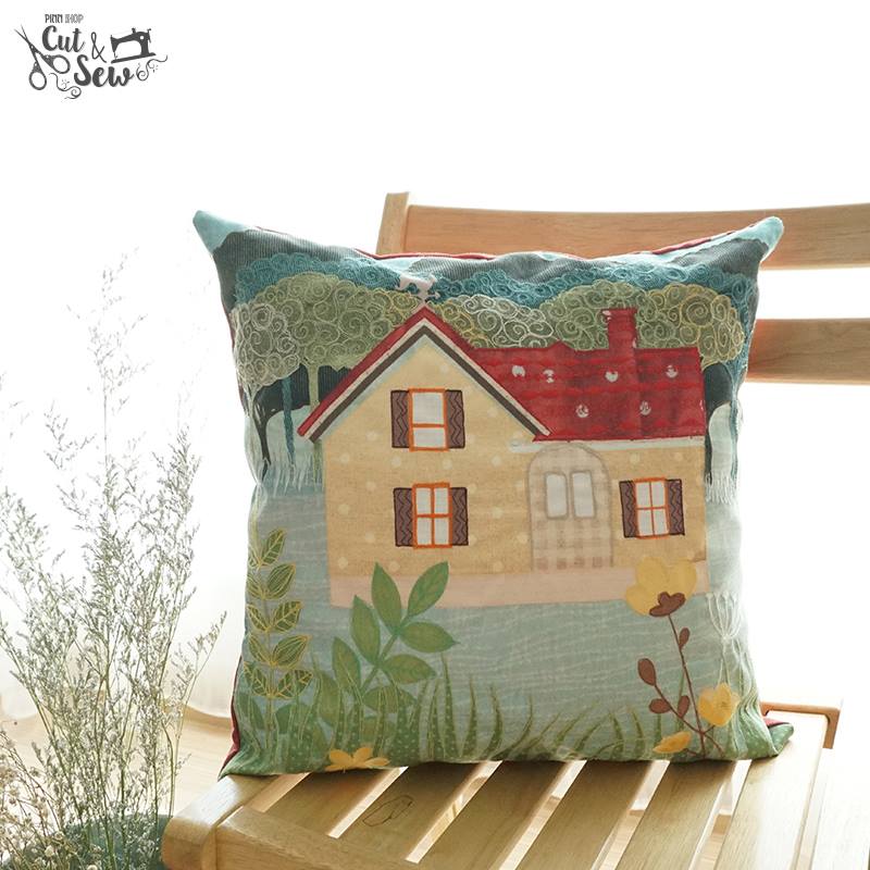 ผ้าพิมพ์ลาย ปลอกหมอน FAIRY TALE CUSHION