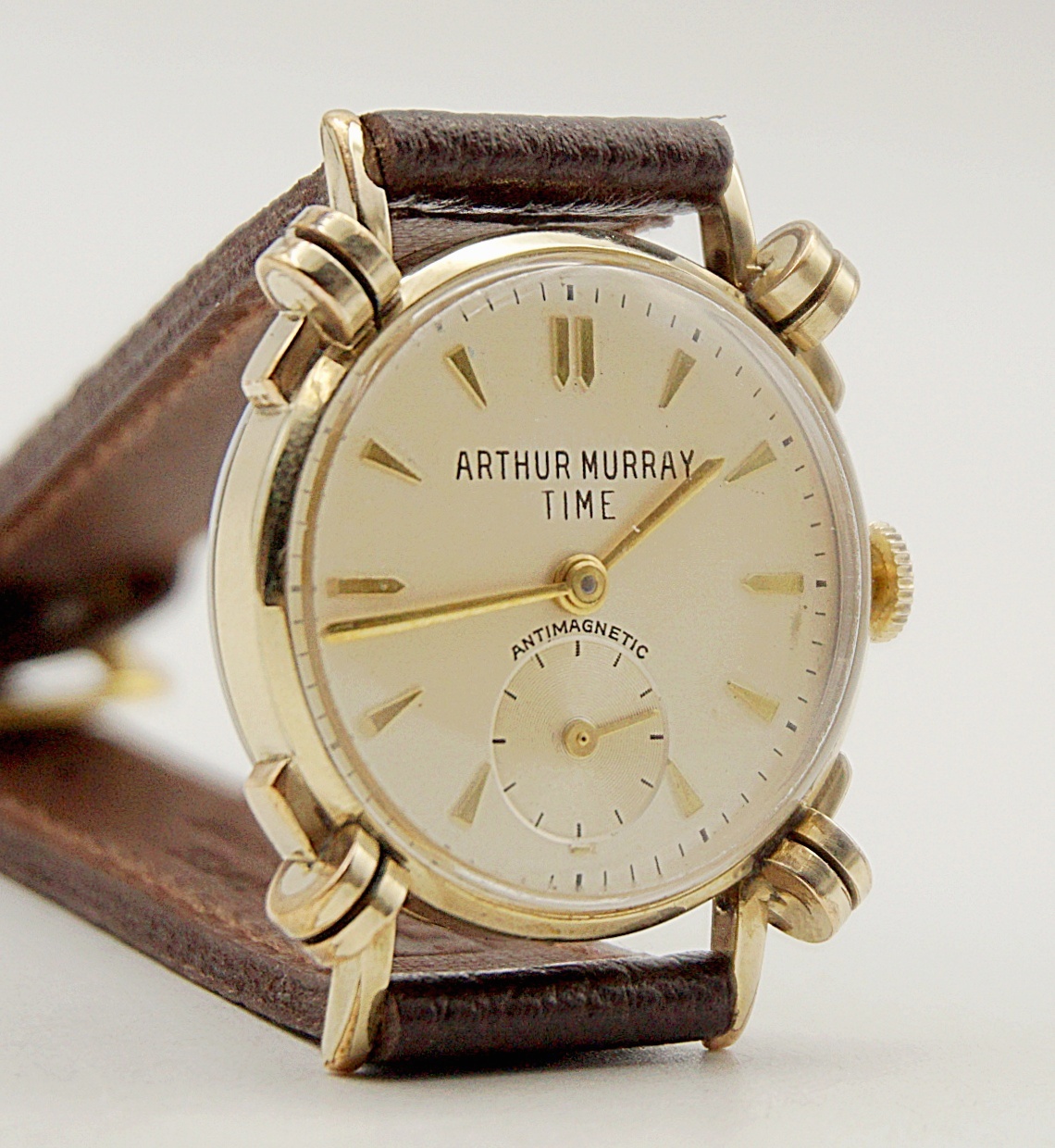 นาฬิกาเก่า ARTHUR MURRAY ไขลานสองเข็มครึ่ง