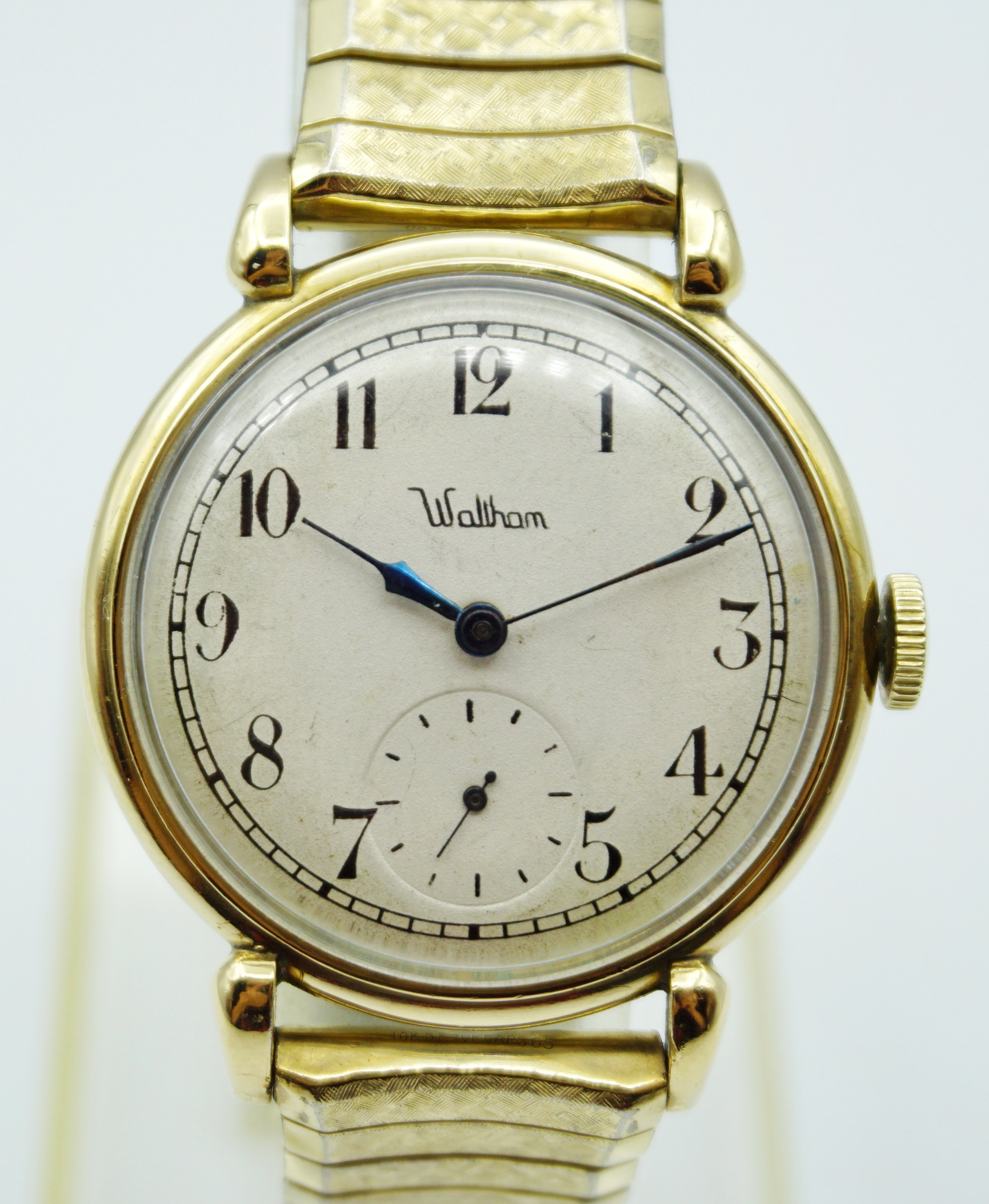 นาฬิกาเก่า WALTHAM ไขลานสองเข็มครึ่ง