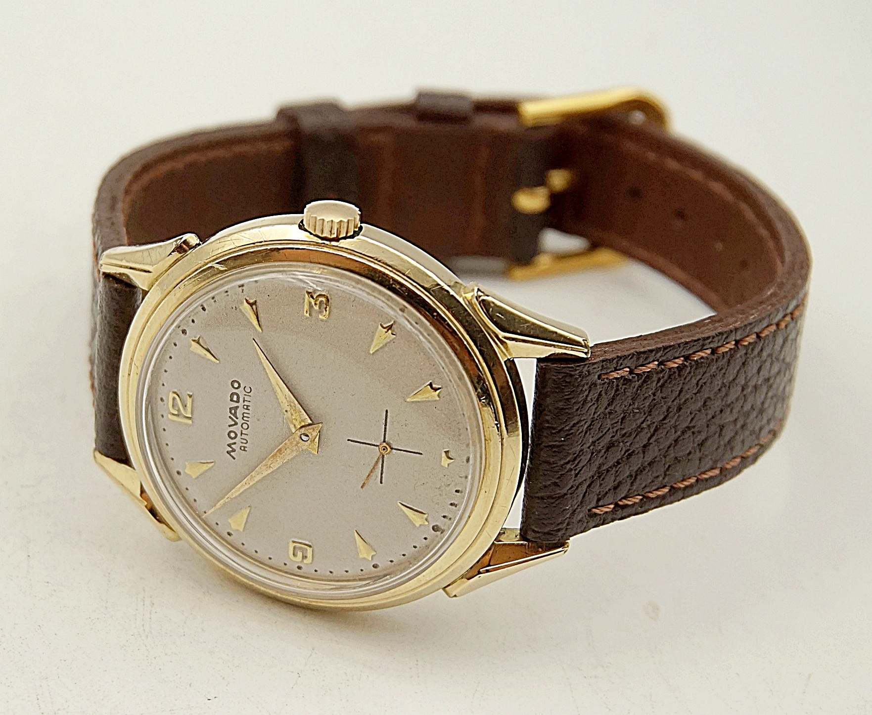 นาฬิกาเก่า MOVADO ออโตเมติกครึ่งรอบ