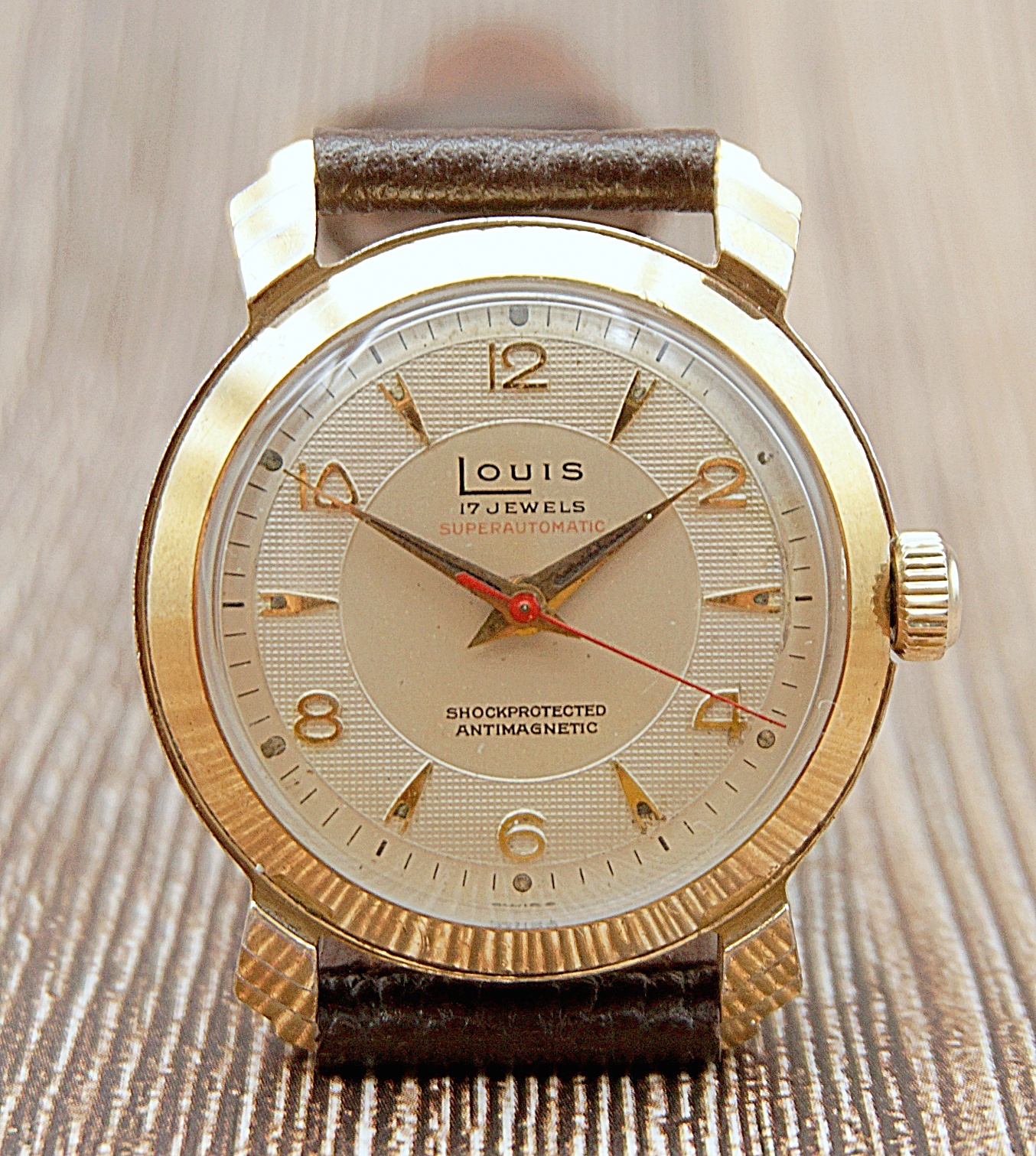 นาฬิกาเก่า LOUIS ออโตเมติก