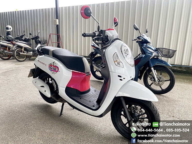 ★ดาวน์2,000★SCOOPY-I ปี66 CLUB12 ตัวท็อป สมาร์ทคีย์ สีสวยแจ่ม เครื่องแน่นเดิม วิ่งน้อย ขับขี่คล่องตัว ราคา 45,900