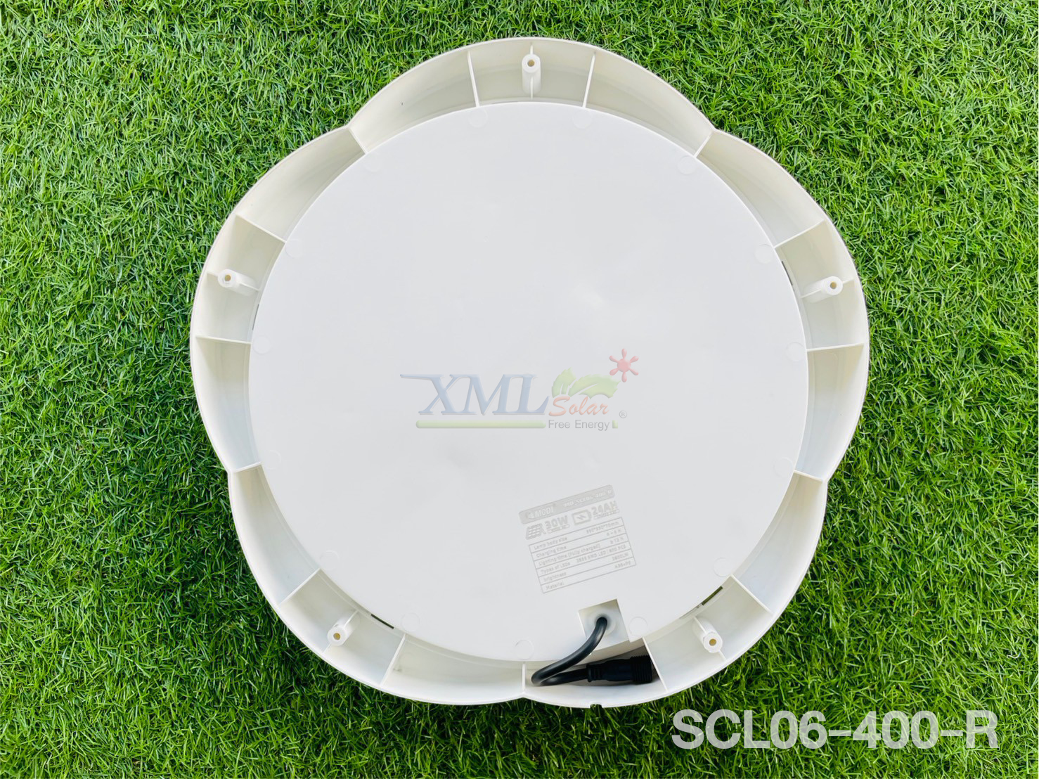 โคมไฟโซล่าเซลล์ ติดเพดาน รุ่น MD-SCL06-R (เปิดได้ 3 แสง)