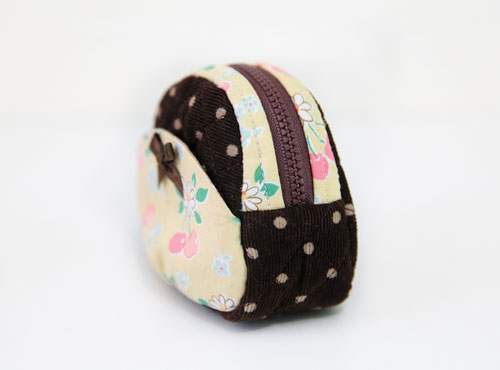 Cherry Coin Purse A (Yellow)