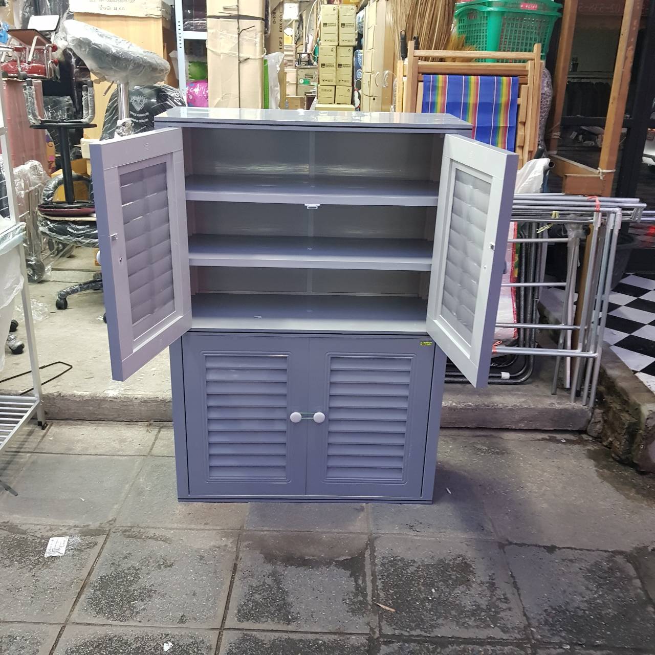 ตู้รองเท้าพลาสติก 6ชั้น