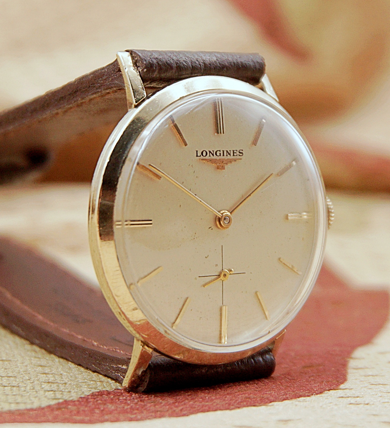 นาฬิกาเก่า LONGINES ไขลานสองเข็มครึ่ง