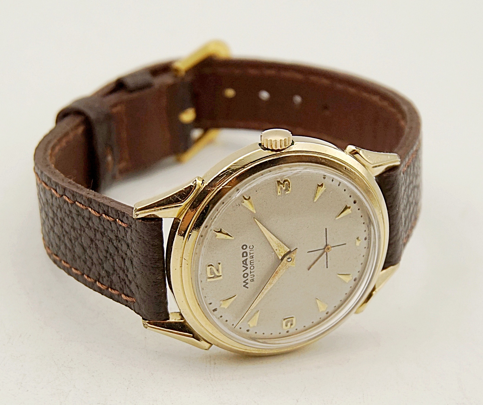 นาฬิกาเก่า MOVADO ออโตเมติกครึ่งรอบ