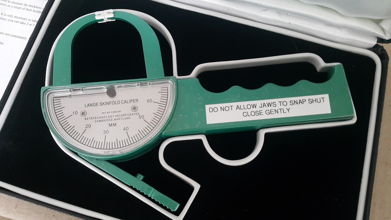 เครื่องวัดความหนาไขมันใต้ผิวหนัง Lange Skinfold Body Fat Caliper