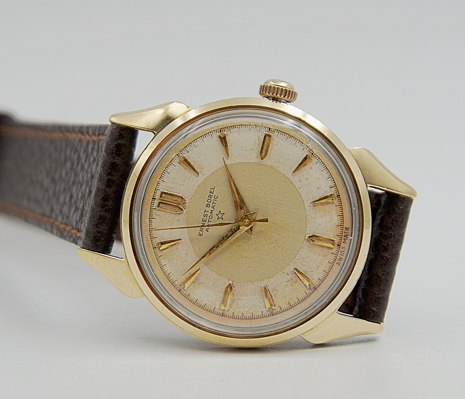 นาฬิกาเก่า ERNEST BOREL ออโตเมติก