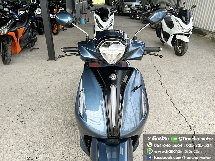 GRAND FILANO ปี67 ABS ตัวรีโมท ชุดสีสวย เครื่องเดิมๆ ขับขี่นิ่ม เครื่องแน่น ประหยัดน้ำมัน ศูนย์ดี ราคา 59,900