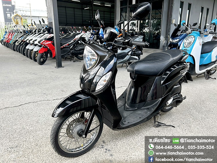 ★ดาวน์ 5,000★FINO ปี 65 สีดำ วิ่งน้อย เครื่องเดิมแน่น ใช้งานทนทาน ชุดสีสวยรอบคัน เครื่องดี ศูนย์ดี รถพร้อมใช้งาน ราคา 37,900