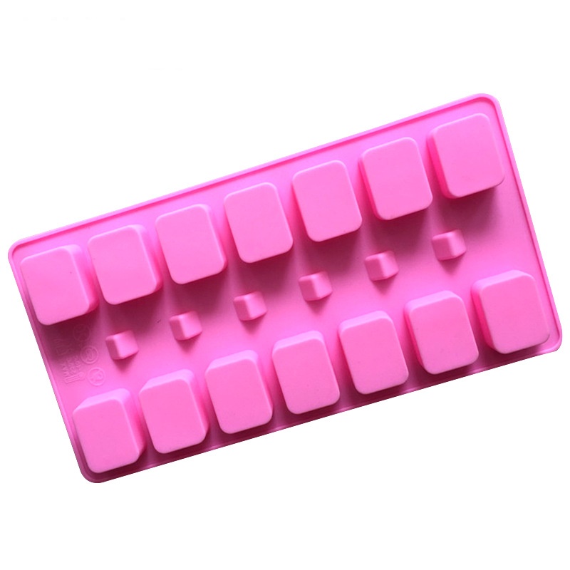 แม่พิมพ์ซิลิโคน พิมพ์สบู่ พิมพ์วุ้น พิมพ์ขนม รูปไพ่นกกระจอก